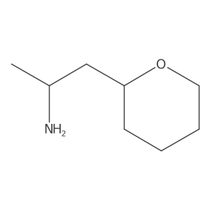 1-(Oxan-2-yl)propan-2-amine结构式