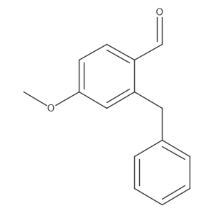 2-Benzyl-4-methoxybenzaldehyde Structure