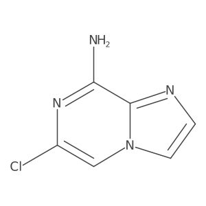 6-Chloroimidazo[1,2-a]pyrazin-8-amine Structure