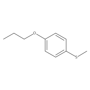 Methyl(4-propoxyphenyl)sulfane结构式