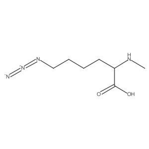 6-Azido-N-methyl-L-norleucine Structure
