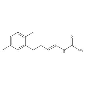 2-[3-(2,5-Dimethylphenyl)propylidene]hydrazinecarboxamide结构式