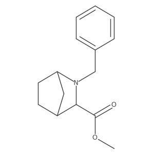 methyl (1R,3S,4S)-2-benzyl-2-azabicyclo[2.2.1]heptane-3-carboxylate Structure