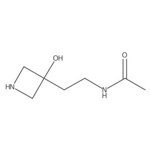 N-[2-(3-hydroxyazetidin-3-yl)ethyl]acetamide Structure