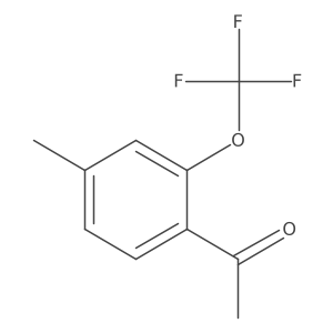 4'-Methyl-2'-(trifluoromethoxy)acetophenone Structure
