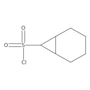 Bicyclo[4.1.0]heptane-7-sulfonyl chloride Structure