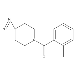 6-(2-Methylbenzoyl)-1,2,6-triazaspiro[2.5]oct-1-ene Structure