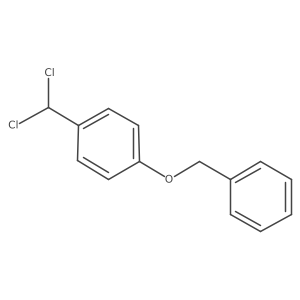 1-(Benzyloxy)-4-(dichloromethyl)benzene Structure