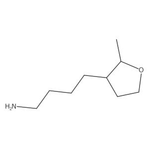 4-(2-Methyloxolan-3-yl)butan-1-amine结构式