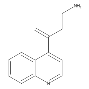 3-(Quinolin-4-yl)but-3-en-1-amine结构式