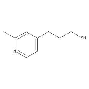 3-(2-Methylpyridin-4-yl)propane-1-thiol Structure