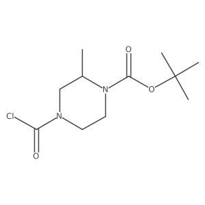 Tert-butyl4-(carboxy)-2-methylpiperazine-1-carboxylate结构式
