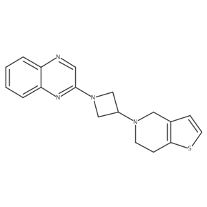 2-(3-{4H,5H,6H,7H-thieno[3,2-c]pyridin-5-yl}azetidin-1-yl)quinoxaline Structure