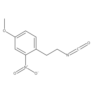 1-(2-Isocyanatoethyl)-4-methoxy-2-nitrobenzene Structure