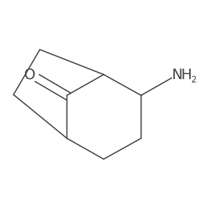 (1R,2R,5S)-2-aminobicyclo[3.2.1]octan-8-one Structure