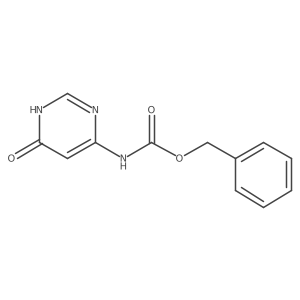 benzyl N-(6-hydroxypyrimidin-4-yl)carbamate结构式