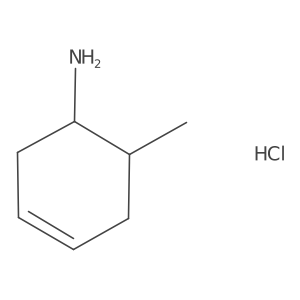 Rel-(1R,6R)-6-methylcyclohex-3-en-1-amine hydrochloride Structure
