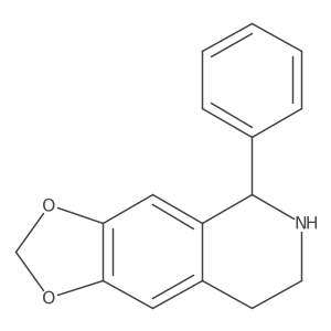5-Phenyl-5,6,7,8-tetrahydro-[1,3]dioxolo[4,5-g]isoquinoline Structure