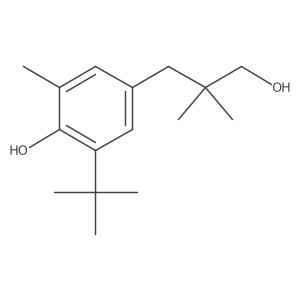 3-(1,1-Dimethylethyl)-4-hydroxy-I(2),I(2),5-trimethylbenzenepropanol Structure