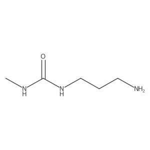 1-(3-Aminopropyl)-3-methylurea结构式