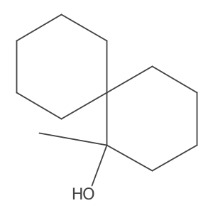 5-Methylspiro[5.5]undecan-5-ol Structure