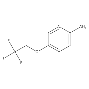 5-(2,2,2-Trifluoroethoxy)pyridin-2-amine结构式