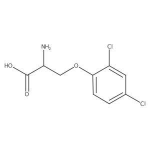 O-(2,4-Dichlorophenyl)-L-serine Structure
