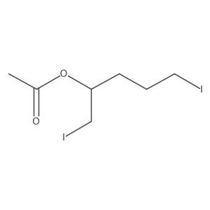 1,5-Diiodopentan-2-ylacetate Structure