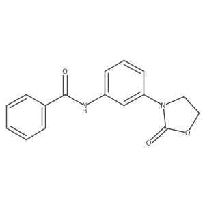 O=C(Nc1cccc(N2CCOC2=O)c1)c1ccccc1结构式