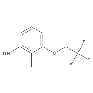 2-Methyl-3-(2,2,2-trifluoroethoxy)aniline Structure