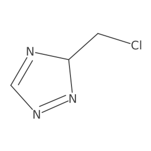 3-(Chloromethyl)-3H-1,2,4-triazole结构式