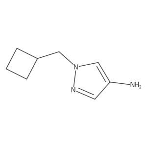 1-(cyclobutylmethyl)-1H-pyrazol-4-amine Structure