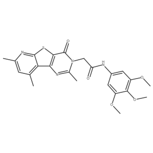 4-[5-(3-Fluorophenyl)-1,2,4-oxadiazol-3-yl]-1-(4-isopropylbenzoyl)piperidine Structure