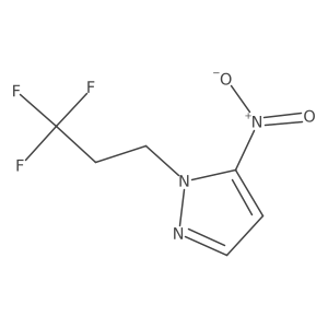5-Nitro-1-(3,3,3-trifluoropropyl)pyrazole Structure
