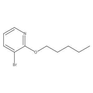 3-Bromo-2-(pentyloxy)pyridine Structure