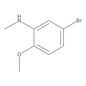 5-bromo-2-methoxy-N-methylaniline Structure