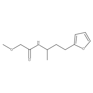 n-(4-(Furan-2-yl)butan-2-yl)-2-methoxyacetamide Structure