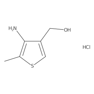 (4-Amino-5-methylthiophen-3-yl)methanol hydrochloride结构式