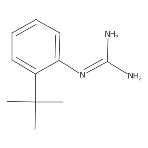 1-[2-(tert-Butyl)phenyl]guanidine Structure