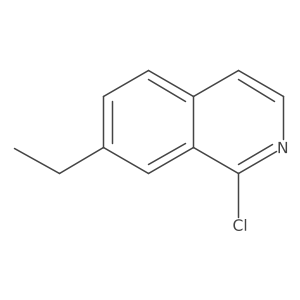 1-Chloro-7-ethylisoquinoline Structure