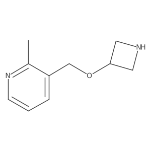 3-[(3-azetidinyloxy)methyl]-2-methylPyridine Structure