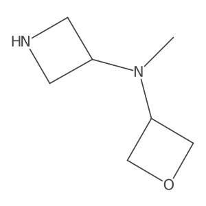 N-Methyl-N-(oxetan-3-yl)azetidin-3-amine Structure