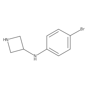 N-(4-bromophenyl)azetidin-3-amine Structure
