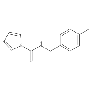 N-[(4-methylphenyl)methyl]-1H-imidazole-1-carboxamide Structure