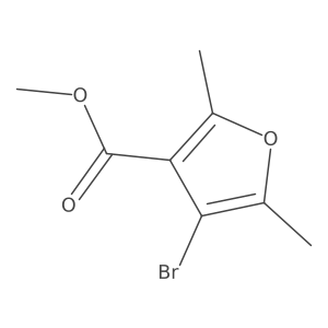 Methyl 4-bromo-2,5-dimethylfuran-3-carboxylate Structure