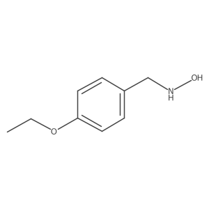 N-[(4-ethoxyphenyl)methyl]hydroxylamine Structure