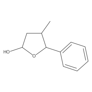 4-Methyl-5-phenyloxolan-2-ol结构式