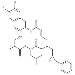 Cryptophycin 40结构式