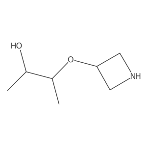 3-(Azetidin-3-yloxy)butan-2-ol Structure