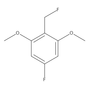 1,3-Dimethoxy-5-fluoro-2-(fluoromethyl)benzene结构式